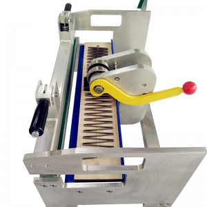 Manual Finger Puncher cutting machine for PVC and PU conveyor Belt