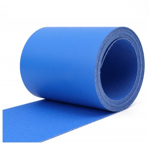 Blue color PU conveyor belt