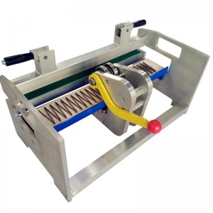 Manual Finger Puncher cutting machine for PVC and PU conveyor Belt