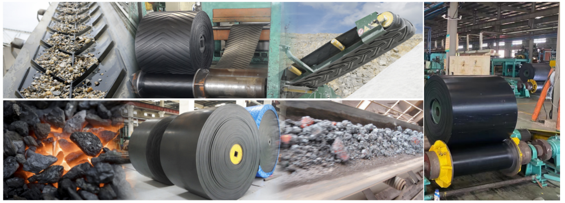 rubber conveyor belt factory in China 
